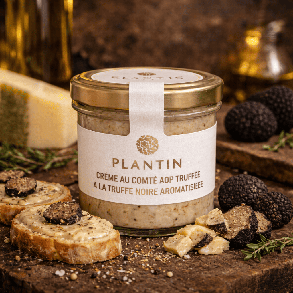 Crème au Comté AOP truffée à la truffe noire – Plantin 90g
