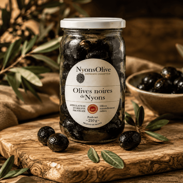 Olives noires de Nyons AOP - 210g