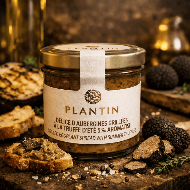 Délice d’aubergines grillées à la truffe d’été 100g