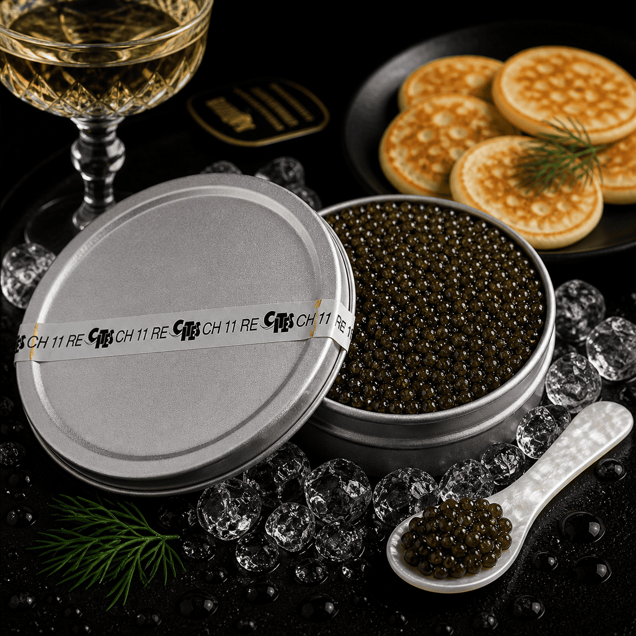 Caviar Osciètre de Bulgarie Premium