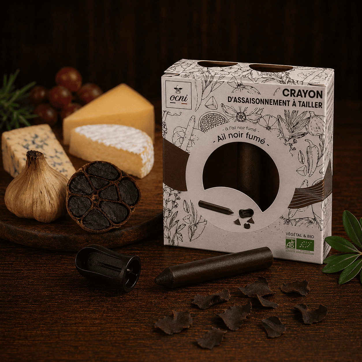 Coffret 1 crayon Ail noir fumé – OCNI 18g
