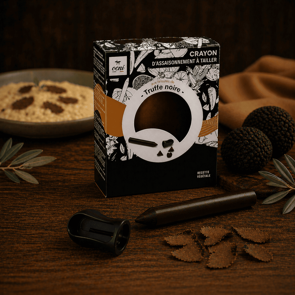 Coffret 1 crayon Truffe noire Tuber Mélanosporum – OCNI 18g