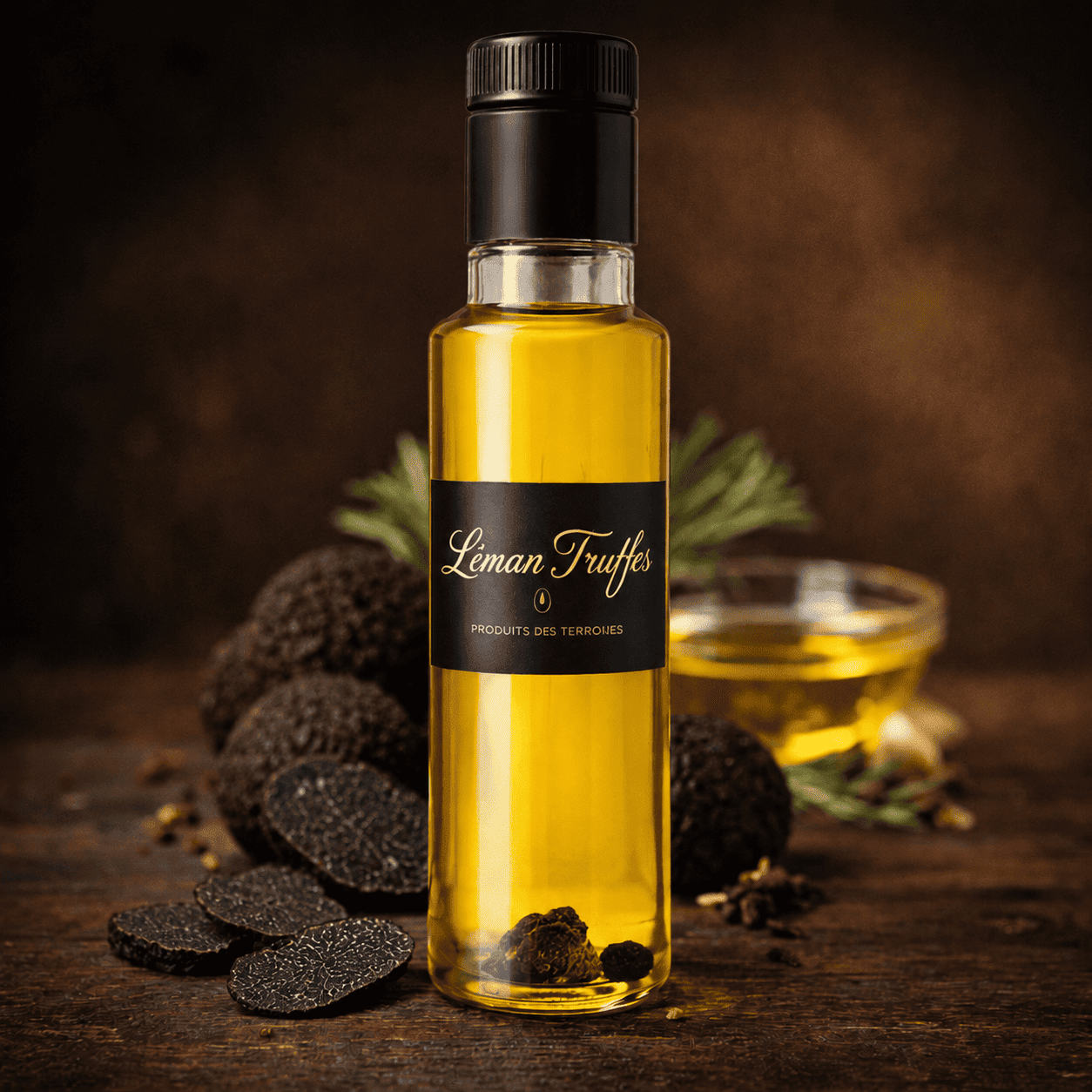 Huile d'olive vierge extra à la truffe noire 250ml