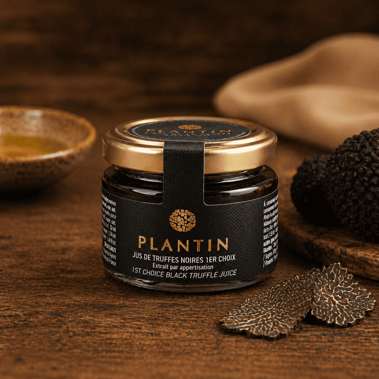Jus de truffes noires 1er choix 50g – Plantin