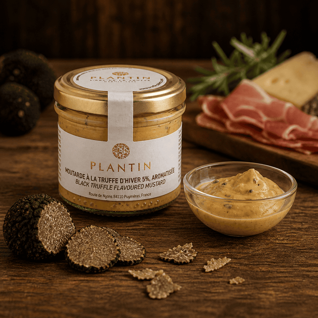 Moutarde à la truffe d’Hiver 5% – Plantin 100g