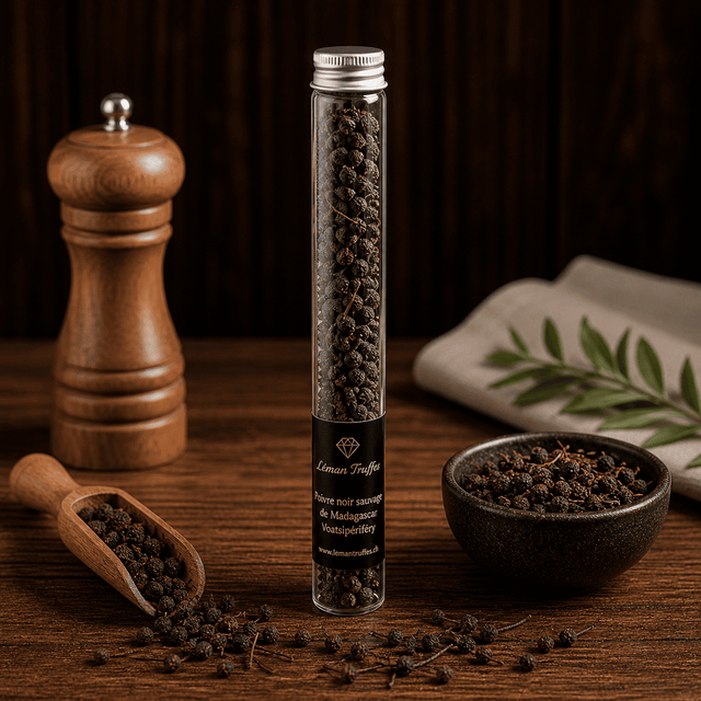 Poivre noir sauvage de Madagascar Voatsipériféry – Léman Truffes 60g
