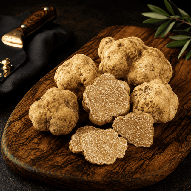 Truffes blanches fraîches d'Alba Tuber Magnatum Pico – HORS SAISON